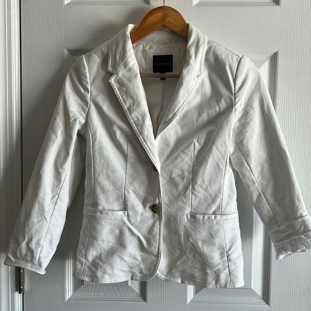 White blazer